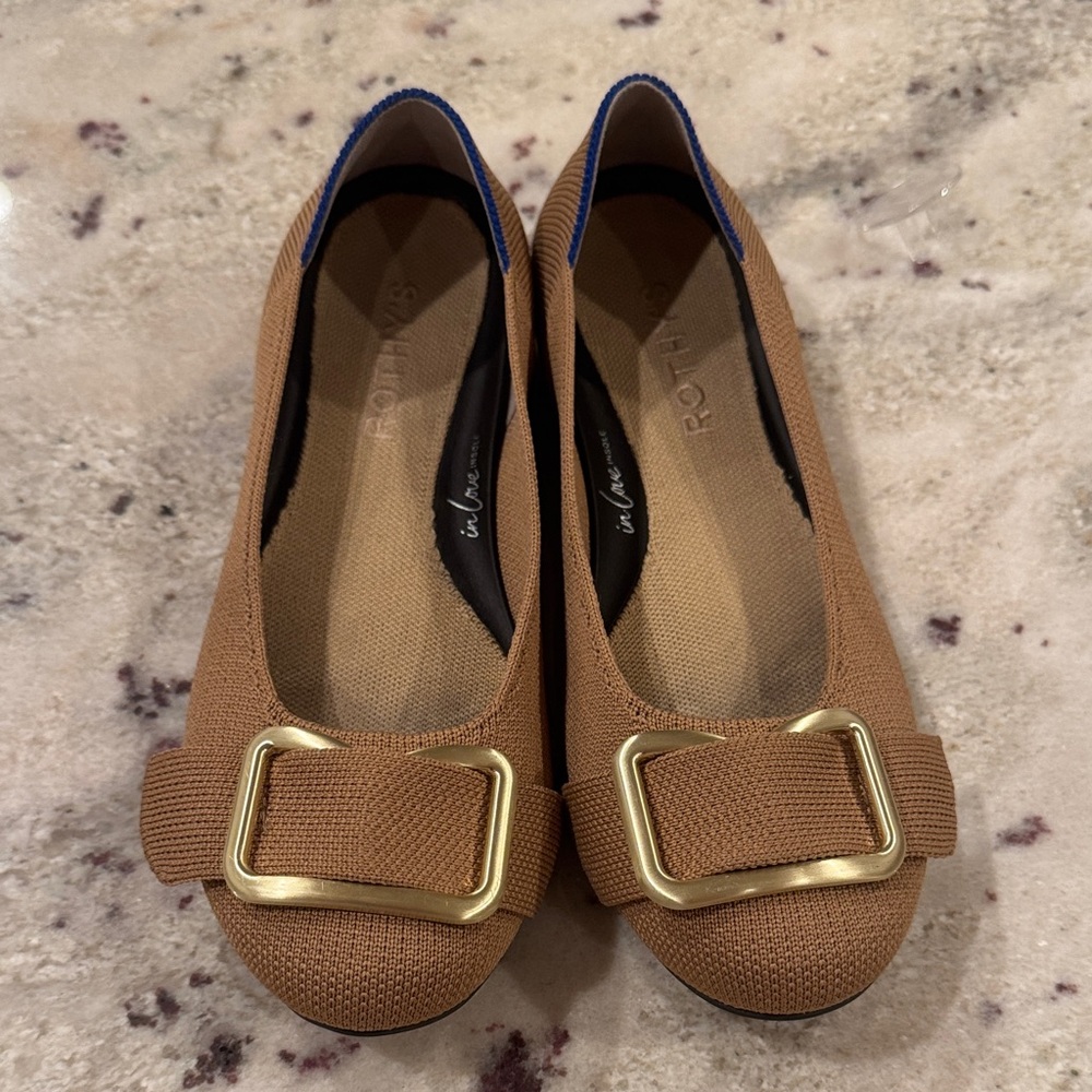 Rothy’s emblem ballet flats like new